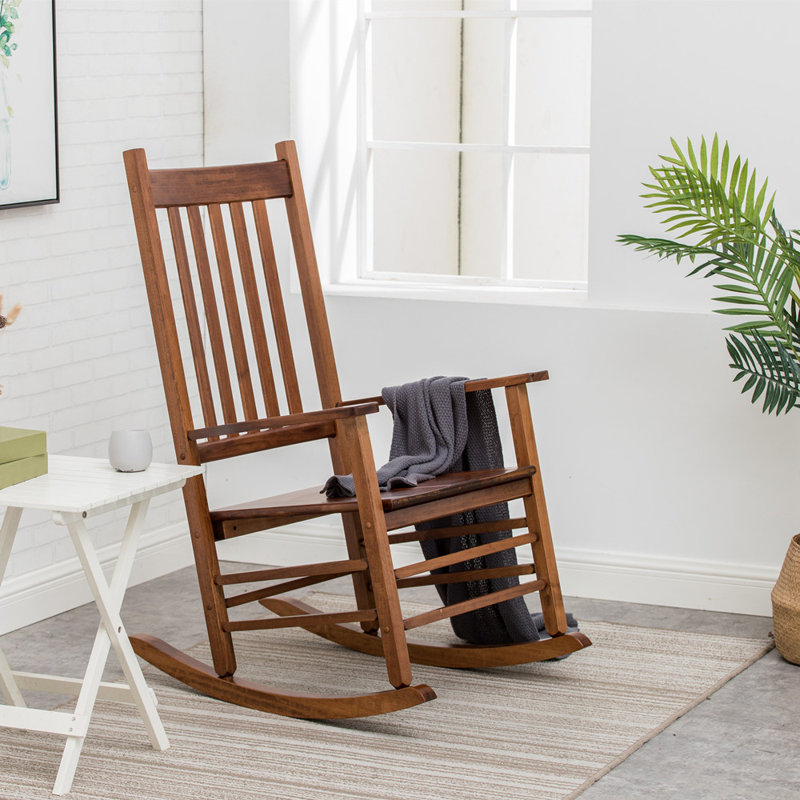 Highland Dunes Strohi Rocking Chair & Reviews Wayfair